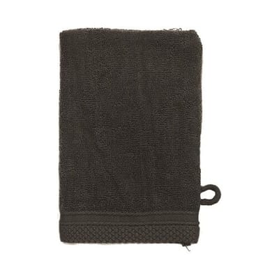 The One Towelling Ultra Deluxe washand - 16 x 21 cm - Washandje - 100% katoen - Antraciet