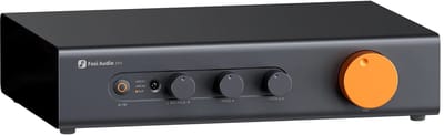 Fosi Audio ZP3 Gebalanceerde Voorversterker met Subwooferuitgang en Toneregeling – Stereo Preamp voor HiFi en 2.1 Audio