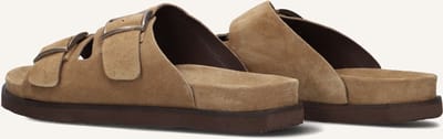 STEFANO LAURAN 26005 Slippers - Heren - Camel - Maat 43