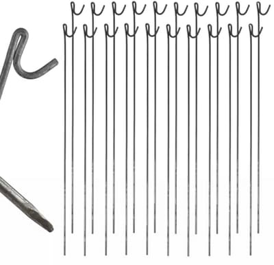 Stalen Hekpennen 1150mm x 8mm - Non-Galvanized (20 Stuks)