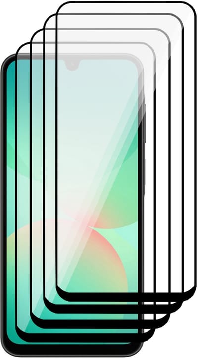 Screenprotector geschikt voor Samsung Galaxy A17 5G / A26 / A16 - 4x Volledig Dekkend Glas Screen Protector