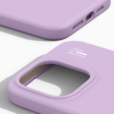 iDeal of Sweden Silicone Case geschikt voor MagSafe geschikt voor iPhone 15 Pro Max - Lavender Milk