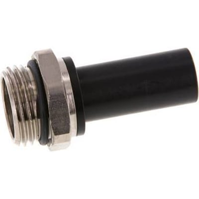 14mm x G1/2'' insteekfitting Messing/PA 66 Buitendraad NBR [2 Stuks]