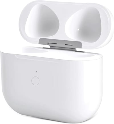 Draadloze Oplaadcase 680mAh voor AiPods3 met Bluetooth Koppeling en Sync Knop - Originele Vervangingscase voor Draadloos Opladen, Ideaal voor AiPods3 Accessoires