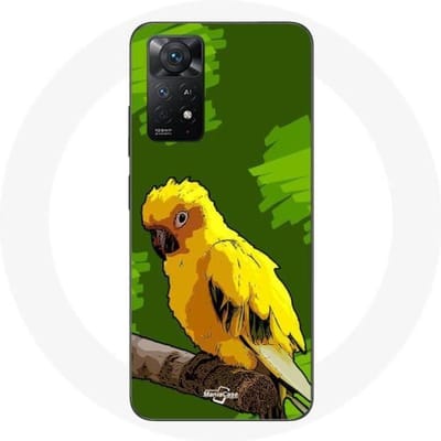 Redmi Note 11 Pro 5G hoesje Goudparkiet papegaai