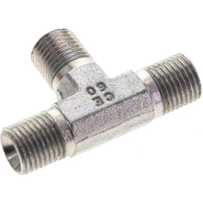 T-Fitting G1/4'' Buitendraad Staal 350bar (4917,5psi)