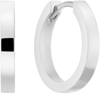 Glow 107.2600.12 Dames Oorbellen - Oorringen - Sieraad - Zilver - 925 Zilver - 12 mm lang