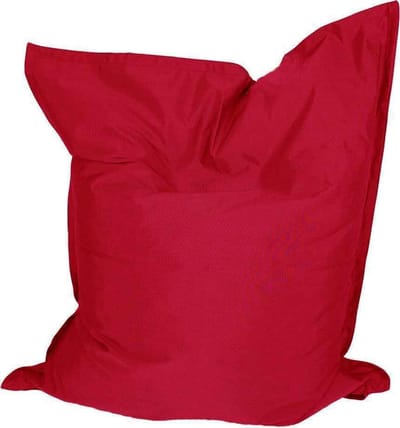 Mr. Lounge - Zitzak met binnenzak – XXL- volwassene – maat L – 140 x 170 – Outdoor Dralon Uni Rood