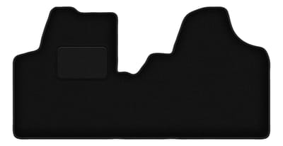 Bestuurdersmat zwart voor: Fiat Scudo II bestelwagen (2007-2016)