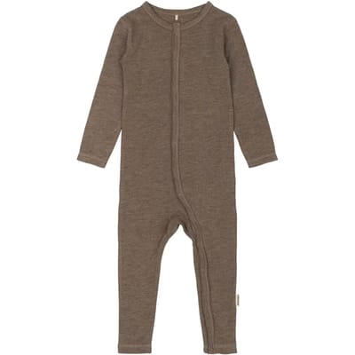 Babykleding met lange mouwen van wol/bamboe Mikk-Line