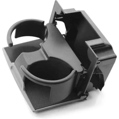 Porte-gobelet de console centrale de siège arrière Boîte de console Assy Remplacement de tasse pour Frontier Pathfinder Xterra gris