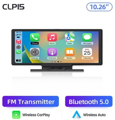 Mosh Stories Dashcam met Draadloze Apple CarPlay & Android Auto – 4K + Full HD Achtercamera - GPS - Touchscreen & Spraakbediening