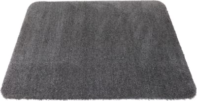 PRIMA - Soft - XL - Badmat - Hangend - WC mat - zwart - antraciet - 60x80cm - antislip