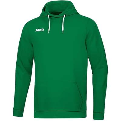 Jako Base Sweater Met Kap Kinderen - Sportgroen | Maat: 140