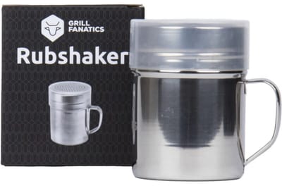 Grill Fanatics Rub Shaker / Kruidenstrooier - RVS