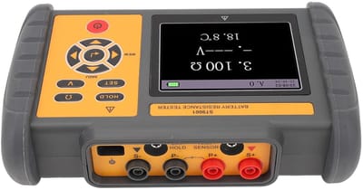 Batterij Tester - Spanning Meter - Accu Controle - Ingebouwde Batterij - 2500mAh - Zwart