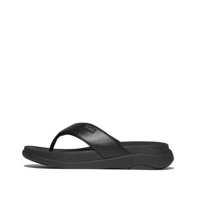 FitFlop F-Mode Go Mens Toe-Post Sandals ZWART - Maat 46