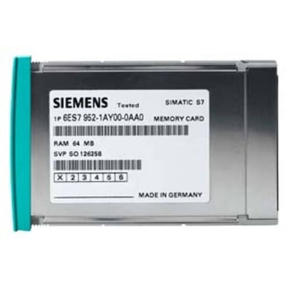 Siemens 6ES7952-0KF00-0AA0 6ES79520KF000AA0 PLC-geheugenkaart 5 V