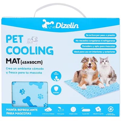 Zelfkoelende mat voor honden en katten, huisdieren, voor bank, bed of auto, wasbare mat voor huisdieren, kleine, middelgrote en grote dieren, voor de zomer