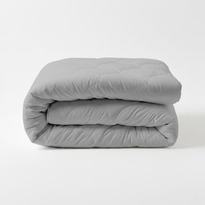 Dekbed-Discounter - Zydante 4-Seizoenen Dekbed Zonder Overtrek 240 x 200 cm - Wasbaar dekbed - Wasbaar op 40 graden - Anti-allergisch - Grijs