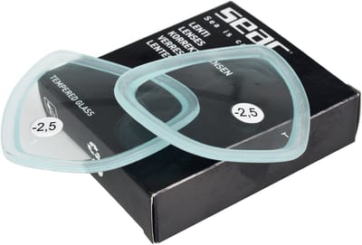 Seac-Sub duikmasker lens Extreme -1.5 sterkte voor helder zicht.