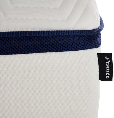 Vente-unique Matras 160 x 200 cm HD-schuim 7 comfortzones toplaag met gel vormgeheugen en afneembare hoes, dikte 22 cm - FAGANI van YSMÉE L 200 cm x H 22 cm x D 160 cm