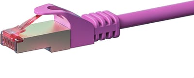 Danicom CAT6 S/FTP (PIMF) patchkabel - 5 meter roze - netwerkkabel - internetkabel - UTP kabel - RJ45 - 1000 mbit/s