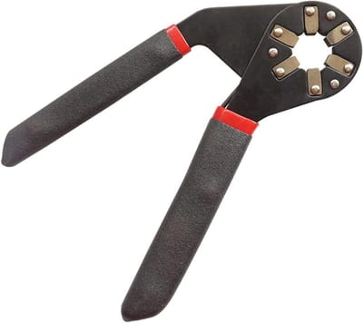 Verstelbare Moersleutel - Universeel Gereedschap - Reparaties Uitvoeren - Open Einde Kop - 8 Inch Lengte - Zwart