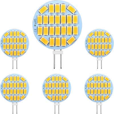 G4 LED-lampen 3W Warm Wit 3000K Niet Dimbaar - 6 Stuks