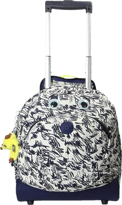Kipling Big Wheely Koffer - Scribble Fun Bl