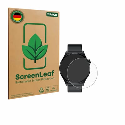 2 Stuks Screenprotector voor Infinix XWATCH XW3E - Hoogwaardige Beschermfolie transparant