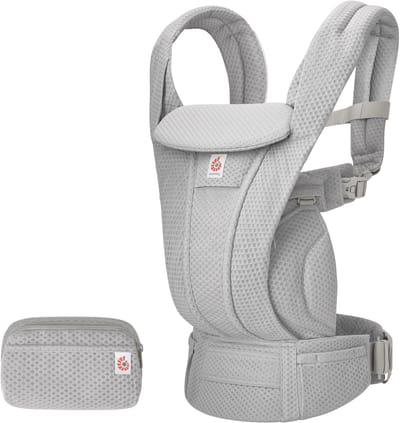 Ergobaby Omni Deluxe Mesh Draagzak - Pearl Grey