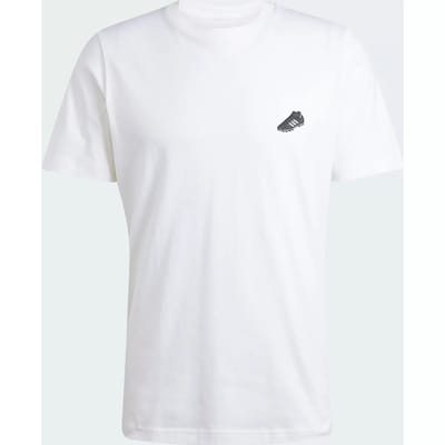 Adidas Copa Graphic T-shirt Met Korte Mouwen Wit S Man