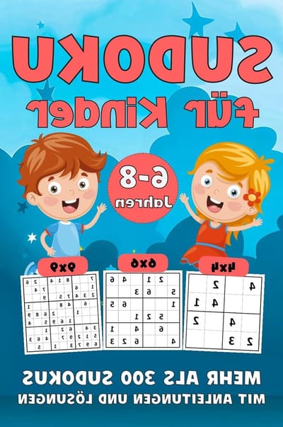 Sudoku Kinder Buch - Logica Puzzels - Mentale Vaardigheden Ontwikkelen - 314 Puzzels - 15.57 x 23.5 cm - Niet gespecificeerd
