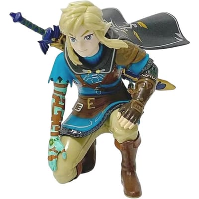 12CM The Legend of Zelda: Link's Awakening Koninkrijk van Tranen Skyward Sword Link Prinses Zelda Model Anime Cartoon Model Speelgoed Cadeau black