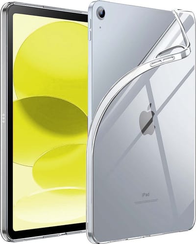 Hoes - Geschikt voor Apple iPad A16/A18 (2022/2025/2026) - 10.9 & 11 inch (10e, 11e & 12e generatie) - Dun & Stevig - Siliconen Backcover - Shockproof Case - Tablet Hoesje - Shockbestendige Back Cover - Transparant