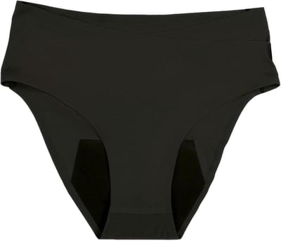 Postpartum en Menstruatie Broekjes - Absorberende Onderbroek - Bescherming na Bevalling - Naadloos en Ademend - 3XL/4XL/5XL - Zwart