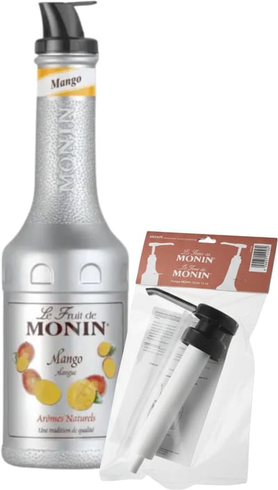 Monin Puree Yuzu + Pompje