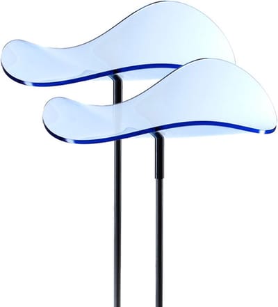 Cazador Del Sol Zonnevangers Lucy - tuin decoratie voor buiten - Ø150mm x 120cm Blauw Set2