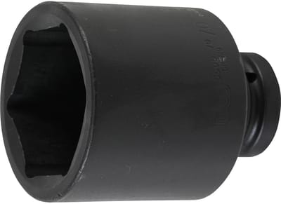 BGS Kracht Dopsleuteldop zeskant, diep - 1 - 70 mm