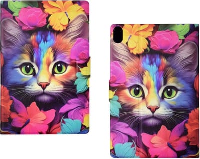 Kitten - Bescherm-Etui Map Hoes geschikt voor Apple iPad 10 - A16 - 10.9 - 2022 - 2025