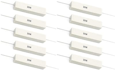 10x Keramische Cement Weerstanden 5W 5 Ohm - Hoogwaardige Bedradingscomponenten