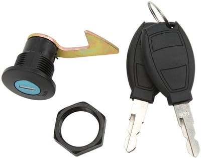 Dailygoody - Tour Pak Lock - Kofferbakslot - Veiligheid voor Scooters - Aluminium Design - Universele Montage - Geschikt voor Elektrische Motorfietsen