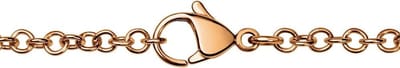 Quiges Verstelbare Jasseron Ketting met Karabijnsluiting voor Hangers - RVS - Dames - 70cm - EPK061