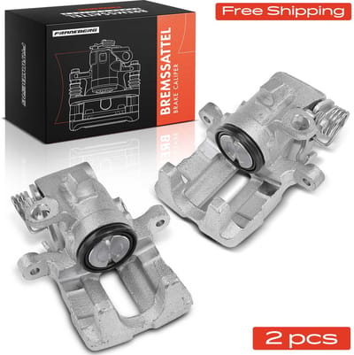 Frankberg 2x Remklauw Achter voor Peugeot 405 I 15B 15E 405 II 4B 4E