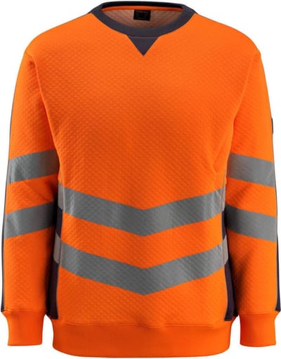 Mascot Safe Supreme Sweatshirt 50126-932 - hi-vis oranje/donkermarine - 3XL