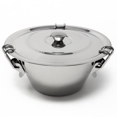 Dailygoody - pudding-emmer - roestvrij staal - 20 cm - bakken - voor