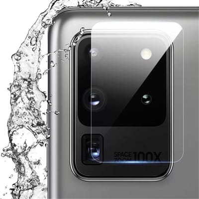 Samsung Galaxy S21 Ultra Camera Screen protector Glas 1x, Tempered Glass, camera lens Glass, Glass, Beschermglas, Glazen bescherming, camera lens screen protector 1x van HiCHiCO