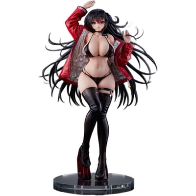Figurine 45CM Azur Lane Taiho Girl Statue d'Action en PVC Modèle Anime Collectionnable Adulte Pour Jouets Poupées Adultes Cadeaux black