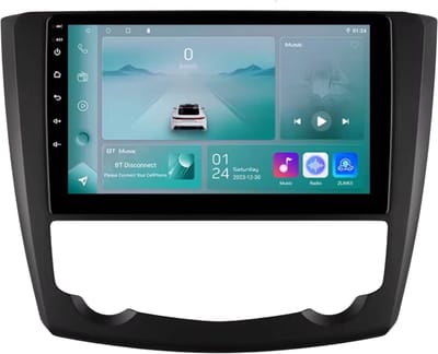 Autoradio met bluetooth - Carplay - Voor Renault Kadjar (2015-2019) - Geschikt voor Apple en Android - Stereo - Navigatie - Navigatiesysteem auto - 1GB 32GB
